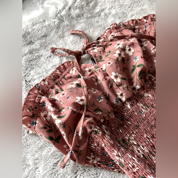 🌸 •ZAFUL• floral print pink dress 🌸 - Picture 4 of 5